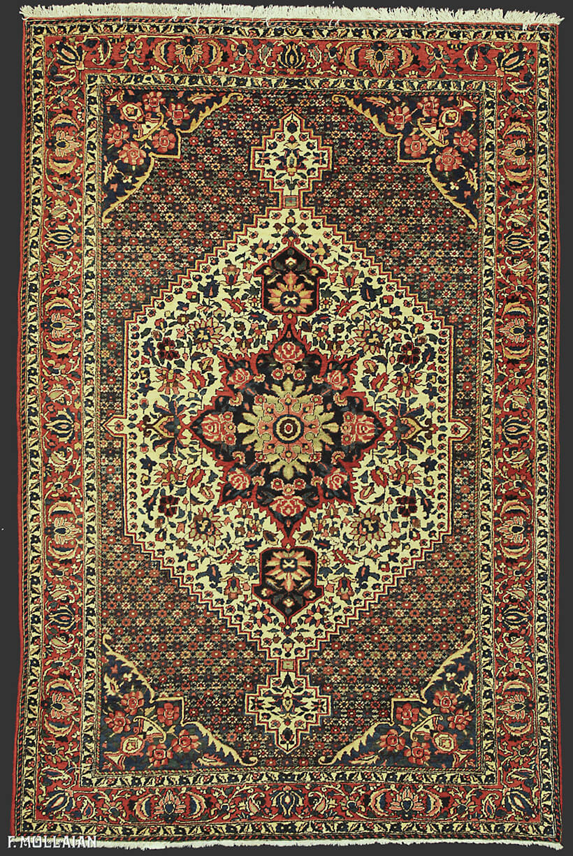 Persian Bakhtiari Antique Rug n°:43777326